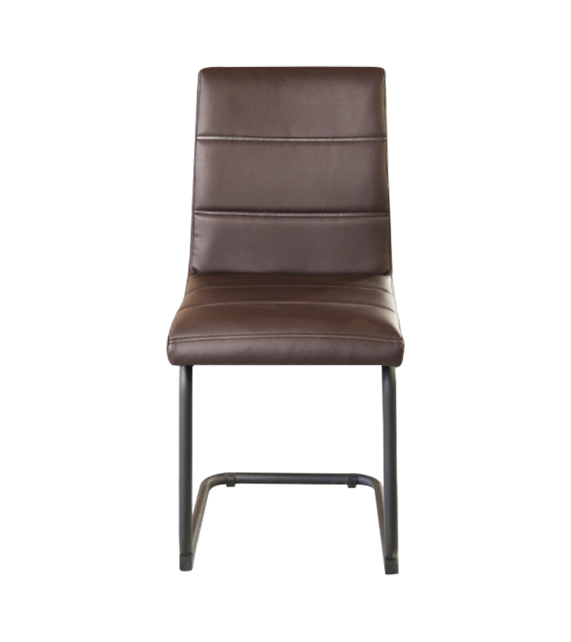 HQ-210 Carbon steel bow-shaped dining chair