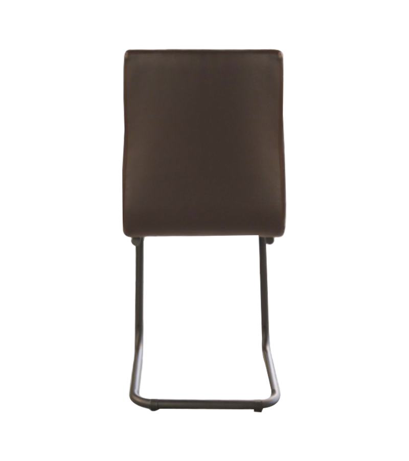 HQ-210 Carbon steel bow-shaped dining chair
