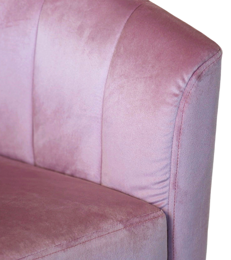 AN333 Scandinavian minimalist light luxury fabric surround chair