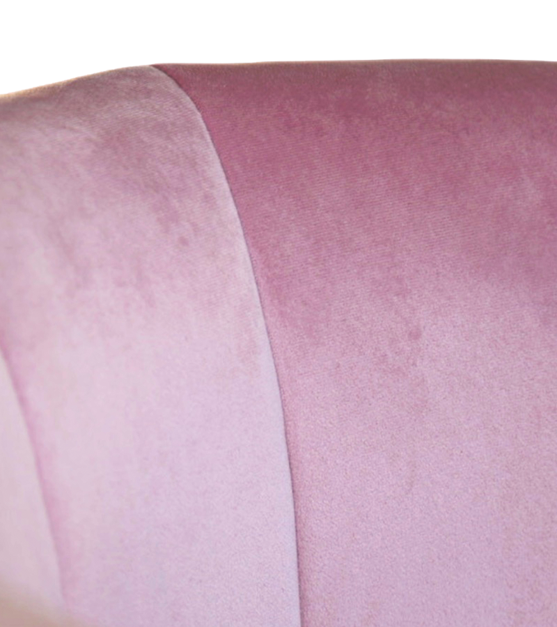 AN333 Scandinavian minimalist light luxury fabric surround chair