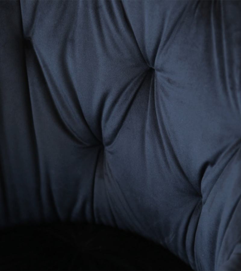 AN334 Velvet lightweight dining chair
