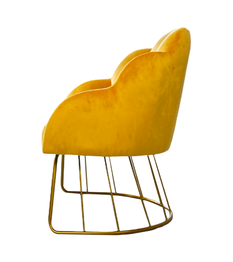 AN314 Succulent petal dressing chair nail chair