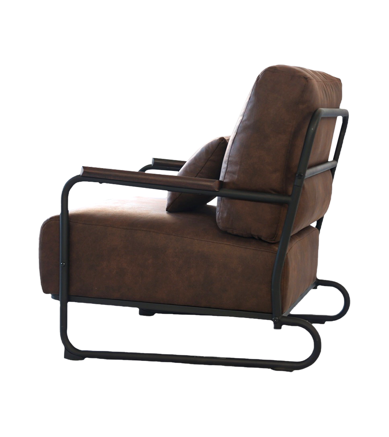 AN302 Retro industrial style iron sofa single chair