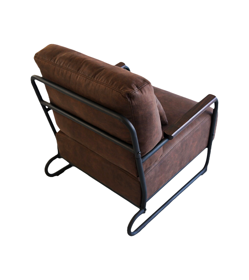 AN302 Retro industrial style iron sofa single chair