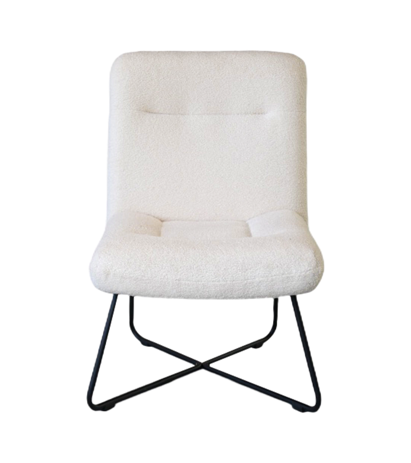 AN307 Minimalist light luxury single sofa set